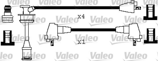 VALEO 346444 Ignition cable kit