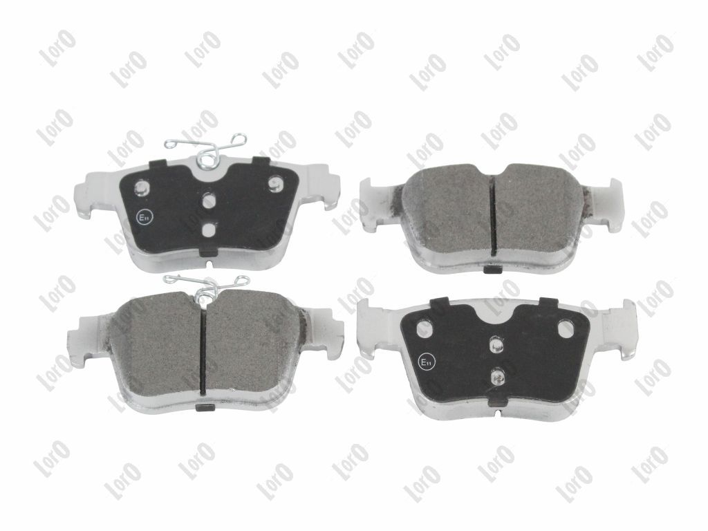 ABAKUS 231-02-167 Brake pad set, disc brake