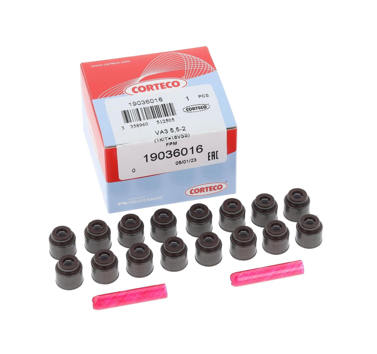 CORTECO 19036016 Seal set, valve stem