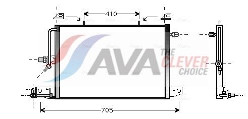 AVA CLEVER CHOICE AI5117 Condenser, air conditioning