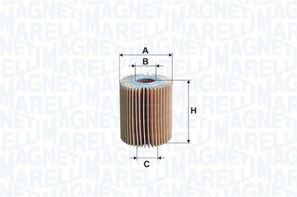 MAGNETI MARELLI 153071762567 Oil filter
