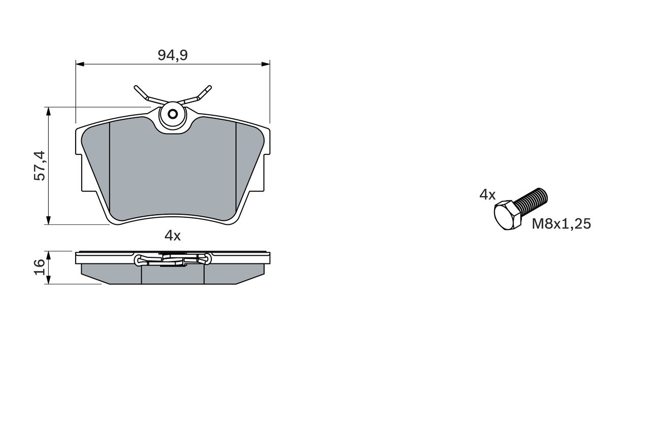 Brake Pad Set, disc brake-5