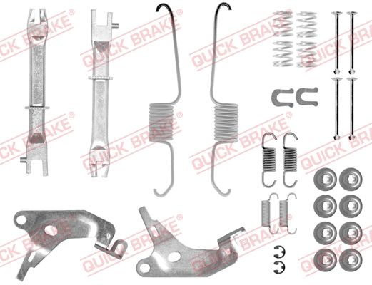 QUICK BRAKE 105-0003S Accessory kit, brake shoes