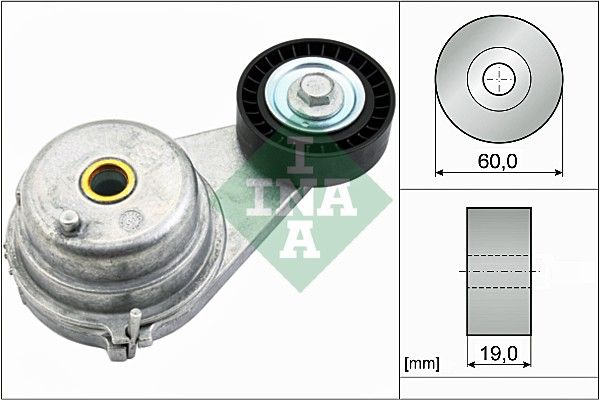 SCHAEFFLER INA 534 0541 10 Belt tensioner, v-ribbed belt
