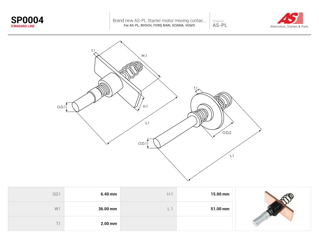 Repair Kit, starter-1