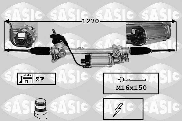 SASIC 7176065 Steering gear