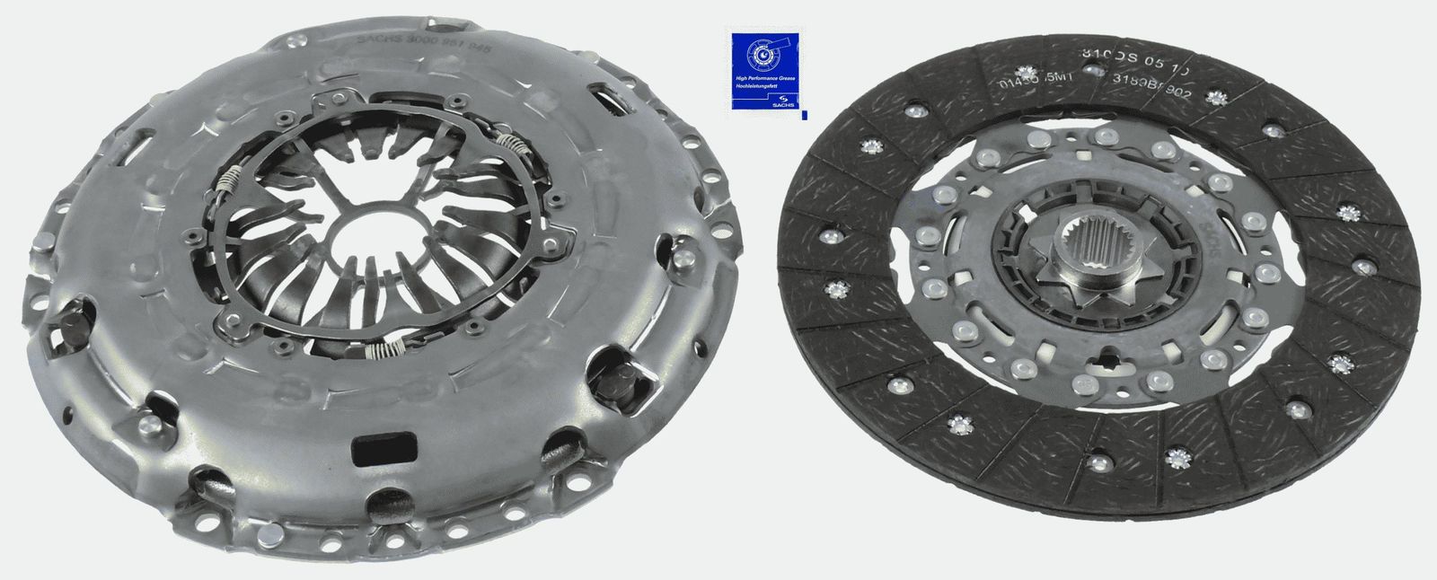 SACHS 3000 951 945 Clutch kit