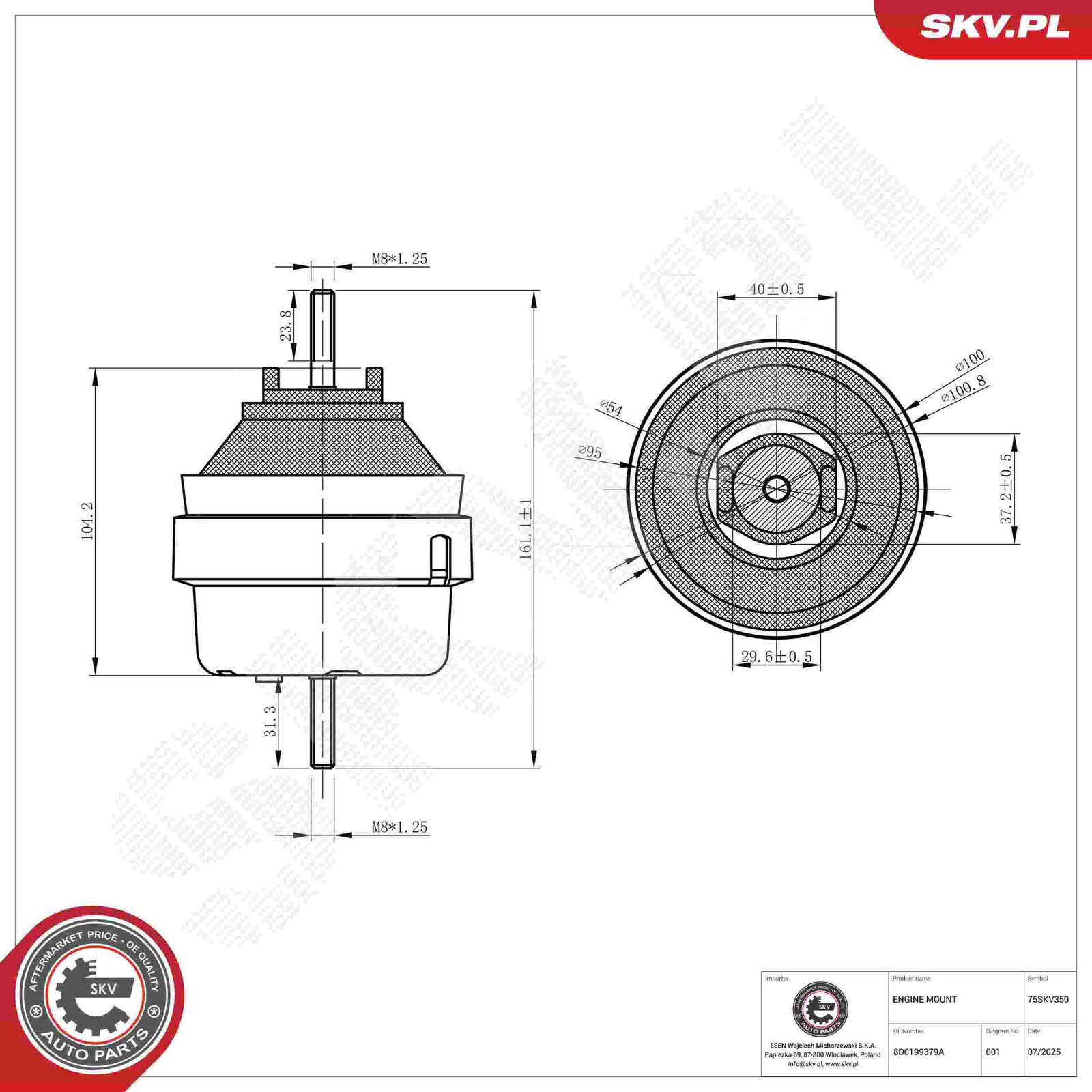 Mounting, engine-4