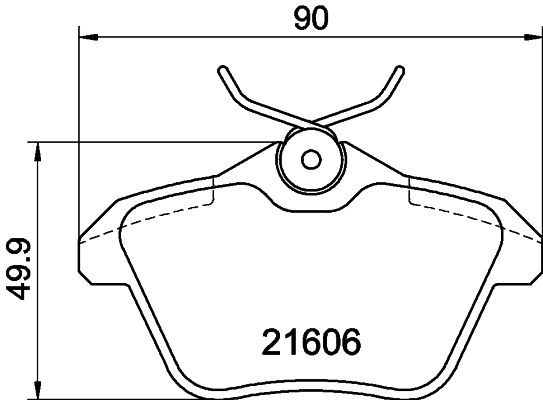 Brake Pad Set, disc brake-3