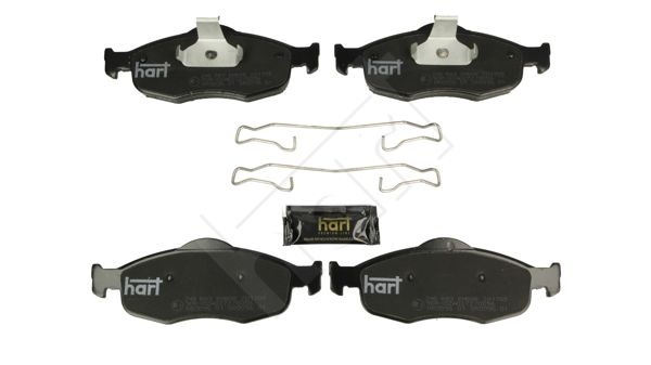 HART 248 883 Brake pad set, disc brake