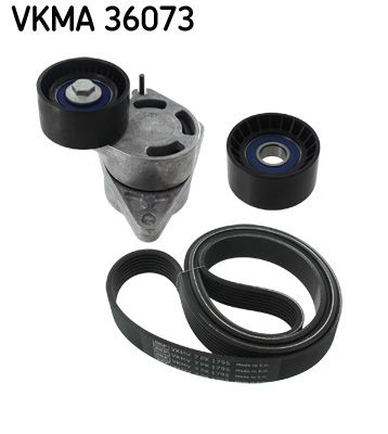 SKF VERTEVO VKMA 36073 V-ribbed belt set