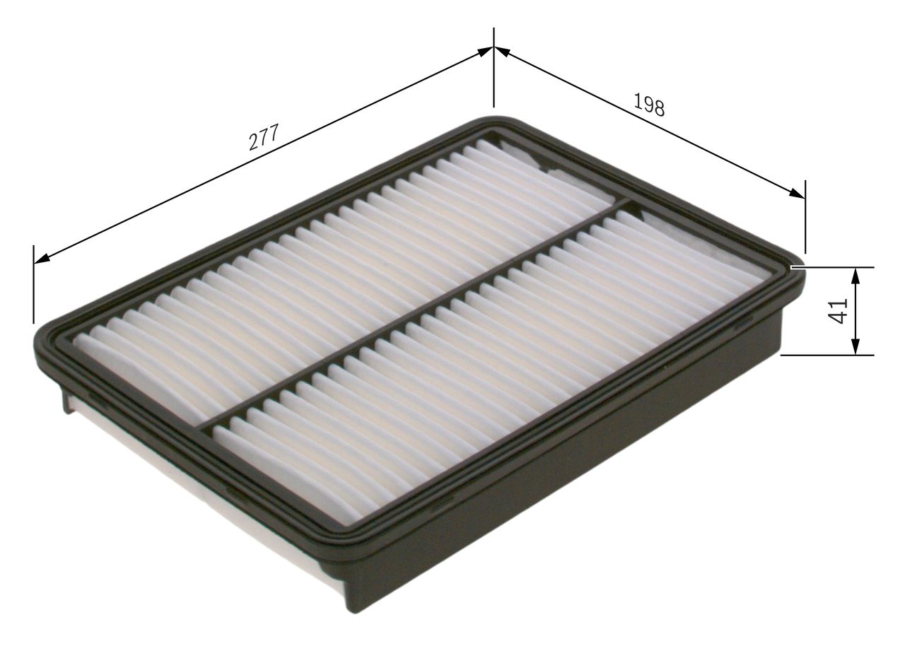 BOSCH F 026 400 547 Air filter