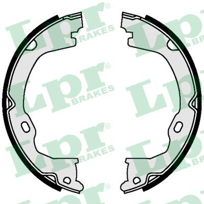 LPR 09550 Brake shoe set, parking brake