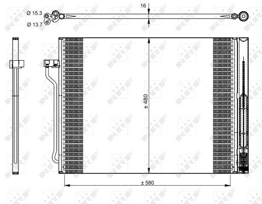 Condenser, air conditioning-6
