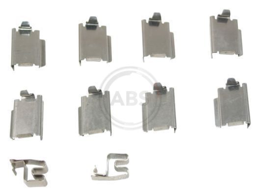 priedų komplektas, diskinių stabdžių trinkelės