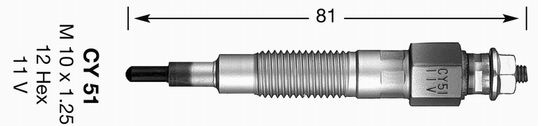 NGK 2696 Glow plug