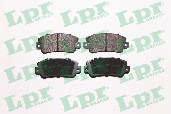 LPR 05P006 Brake pad set, disc brake