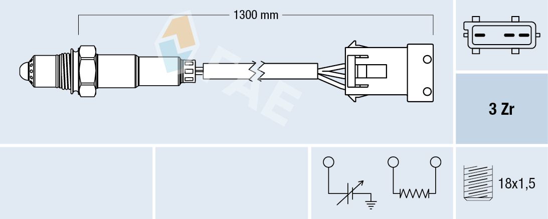 FAE 77370 Oxygen sensor