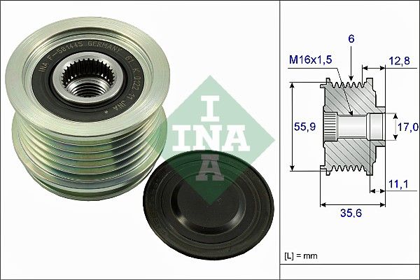 Alternator Freewheel Clutch
