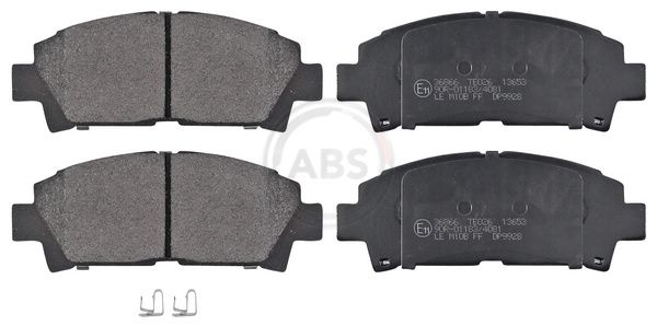A.B.S. 36866 Brake pad set, disc brake