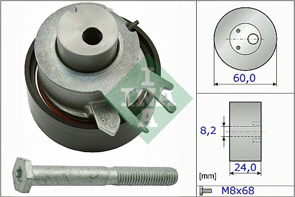 SCHAEFFLER INA 531 0317 10 Tensioner pulley, timing belt