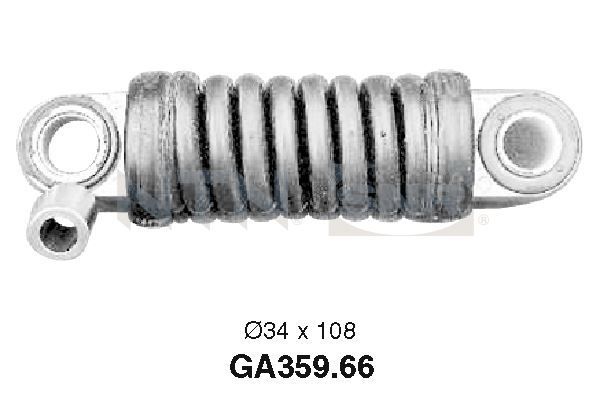SNR GA359.66 Belt tensioner, v-ribbed belt