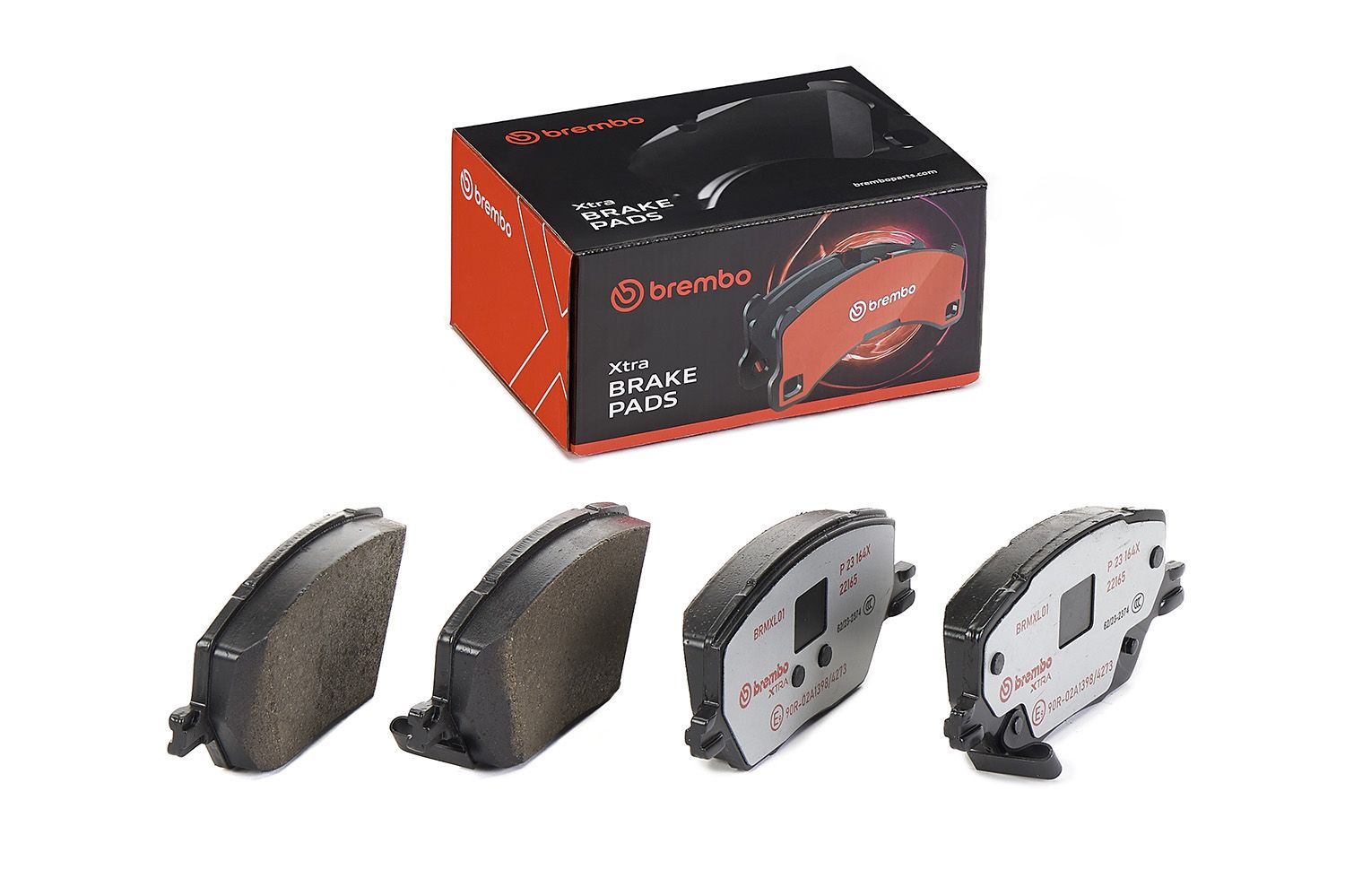 BREMBO P 23 164X Brake pad set, disc brake