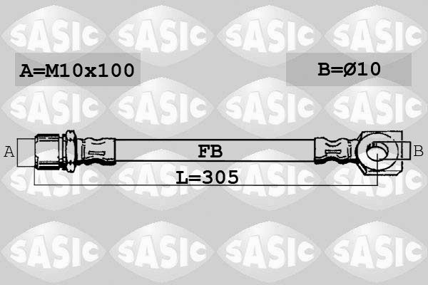 SASIC SBH6368 Brake hose
