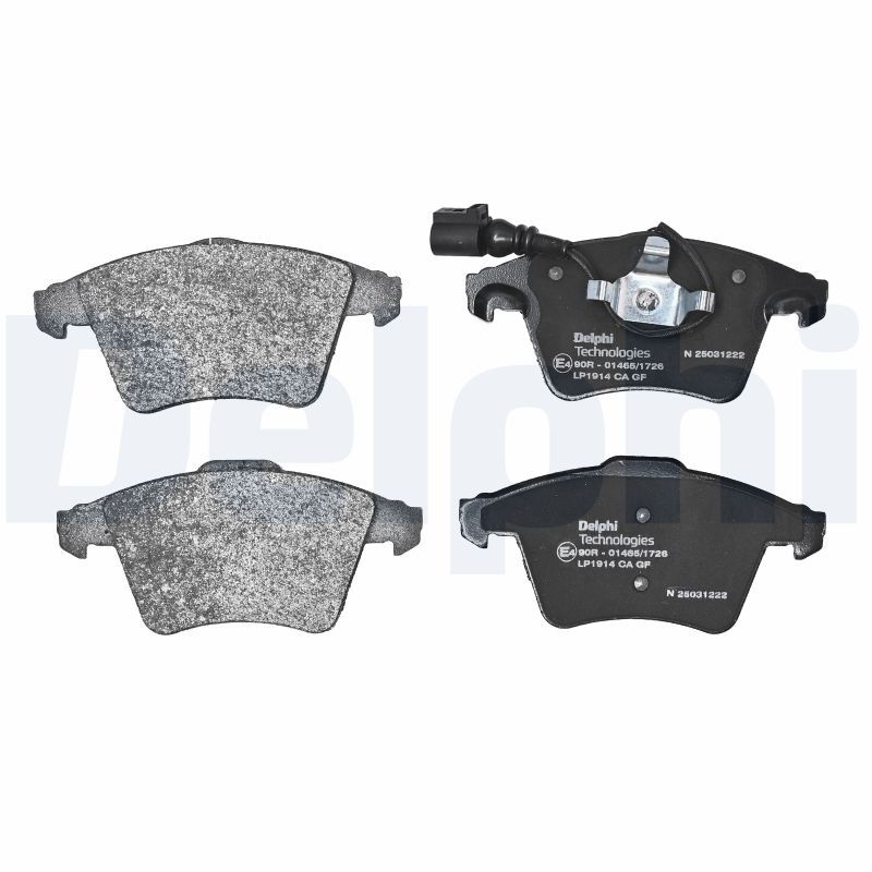Brake Pad Set, disc brake-1