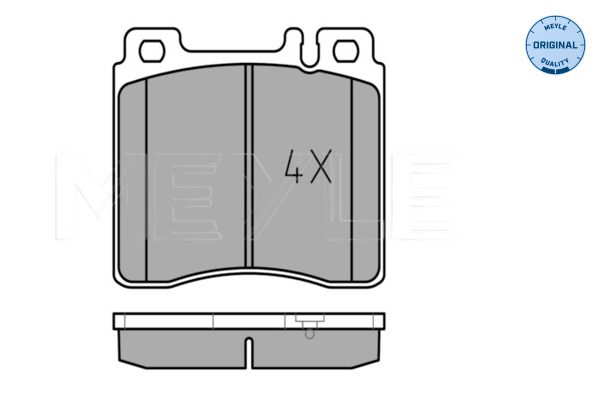 Brake Pad Set, disc brake-1