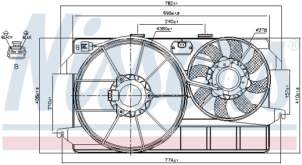 Fan, engine cooling-6