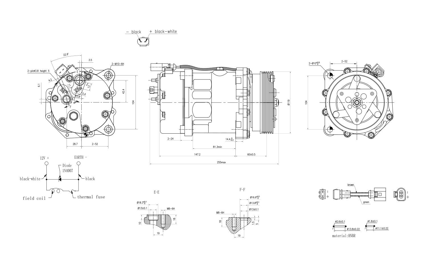 Compressor, air conditioning-5