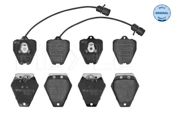 MEYLE 025 214 5218/W Brake pad set, disc brake