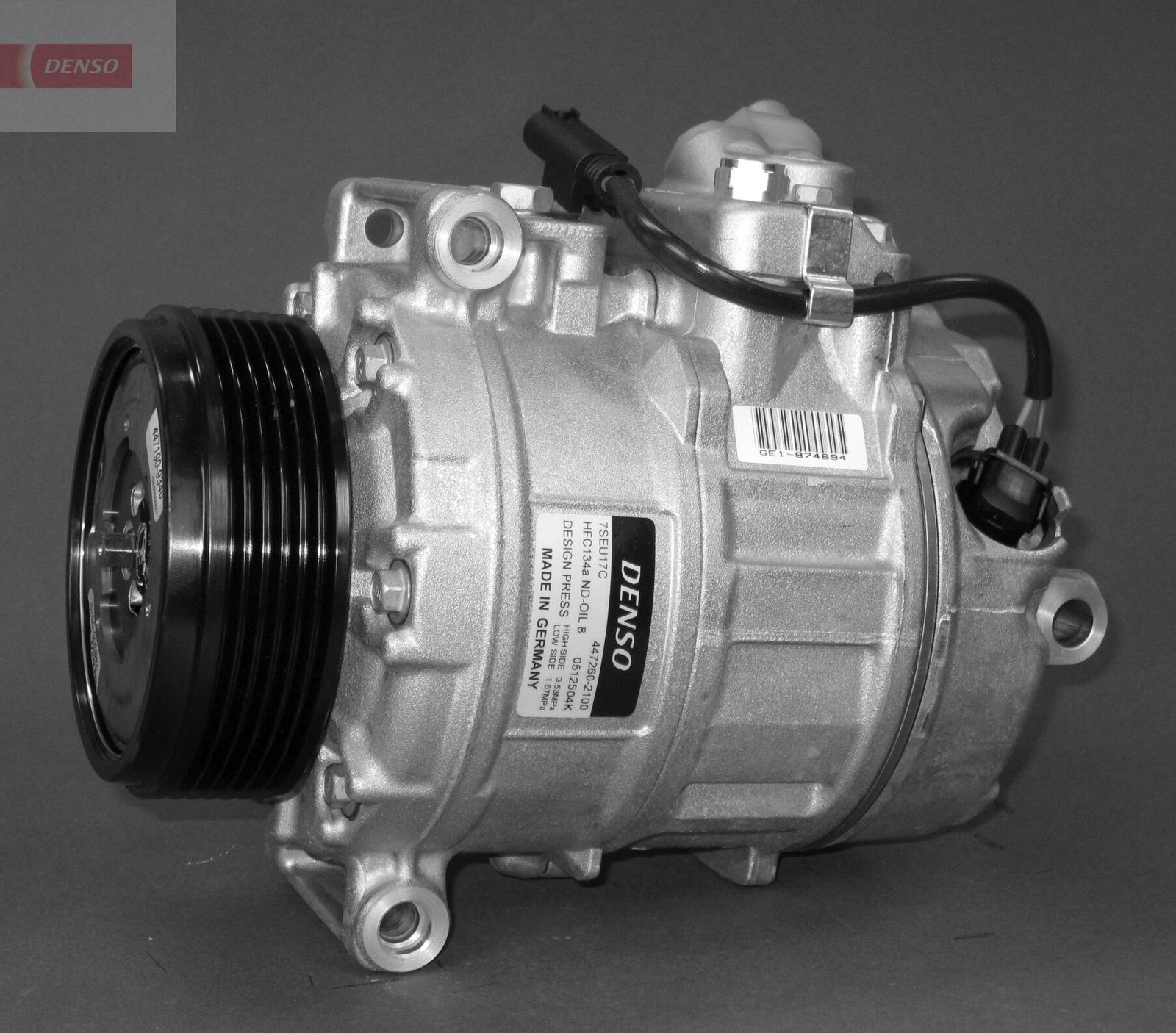 DENSO DCP05037 Compressor, air conditioning