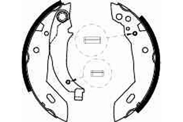 Brake Shoe Set-1