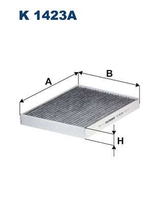 FILTRON K 1423A Filtras, salono oras