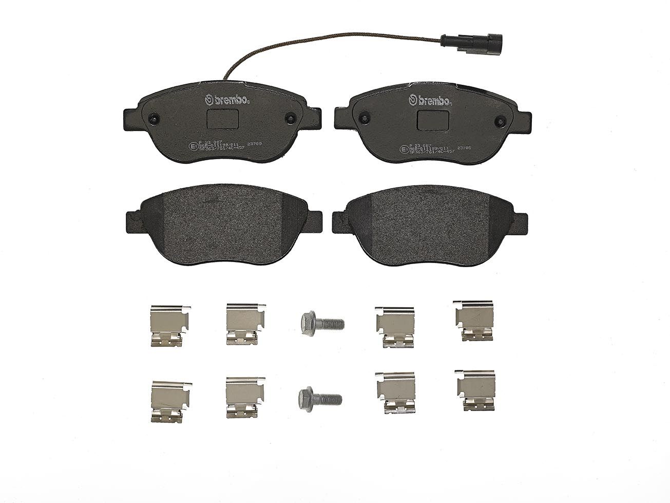 BREMBO P 23 087 Brake pad set, disc brake