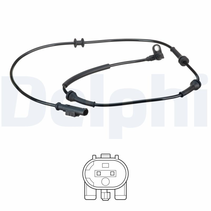 Sensor, wheel speed