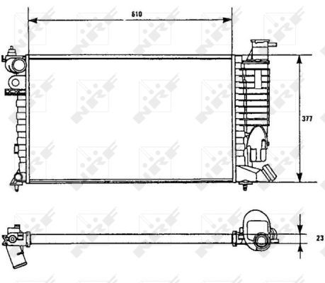 Radiator, engine cooling-1