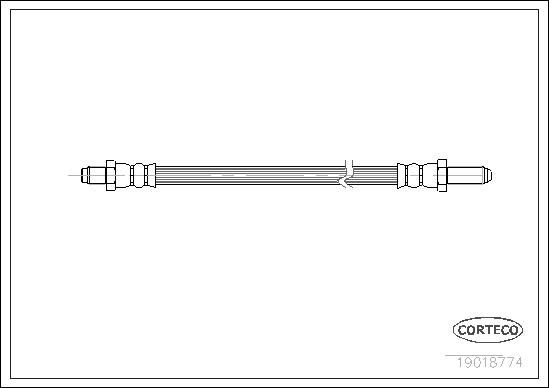 CORTECO 19018774 Brake hose