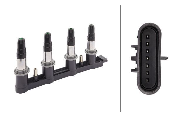 HELLA 5DA 358 000-321 Ignition coil