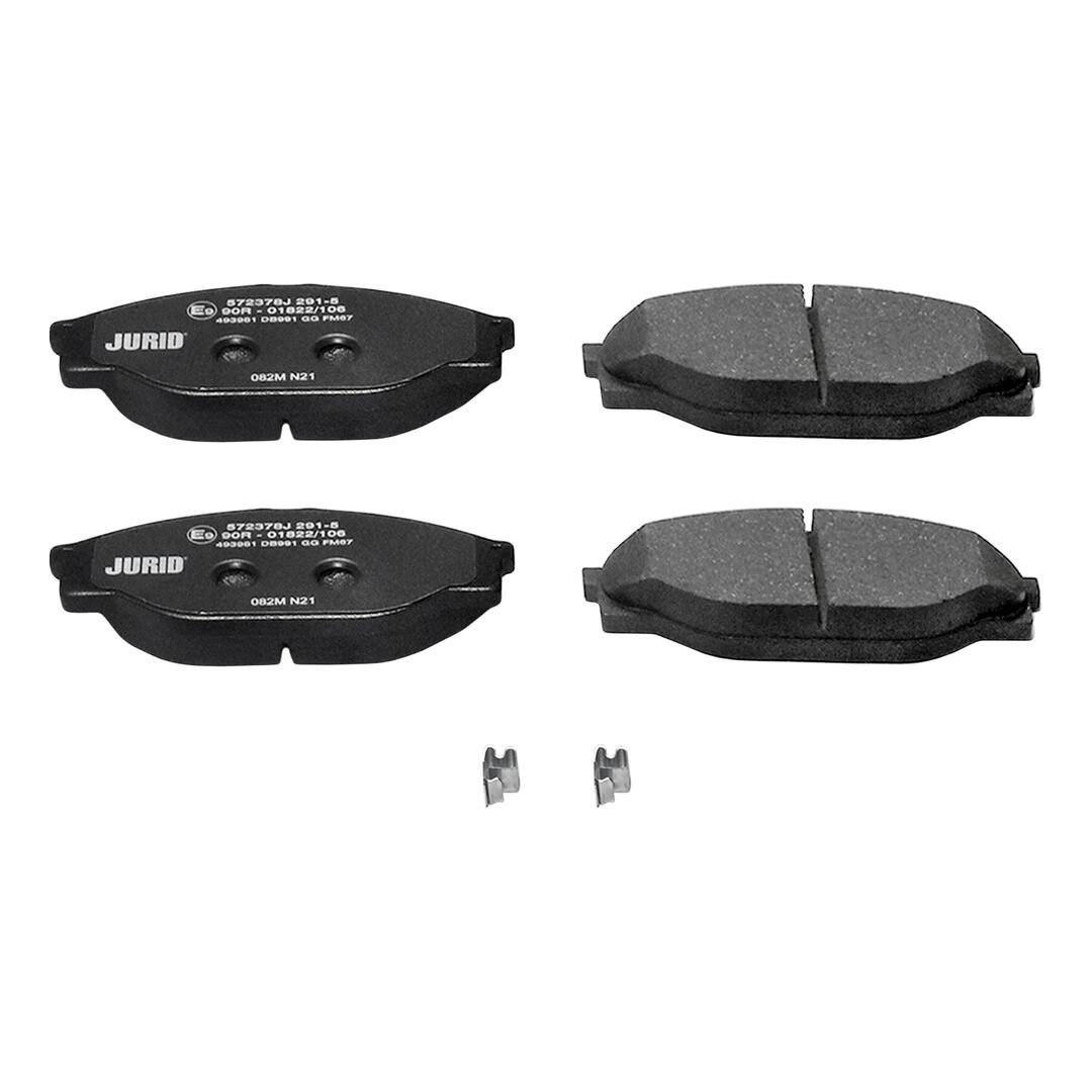JURID 572378J Brake pad set, disc brake