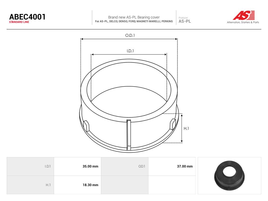 Protective Cap, alternator-1