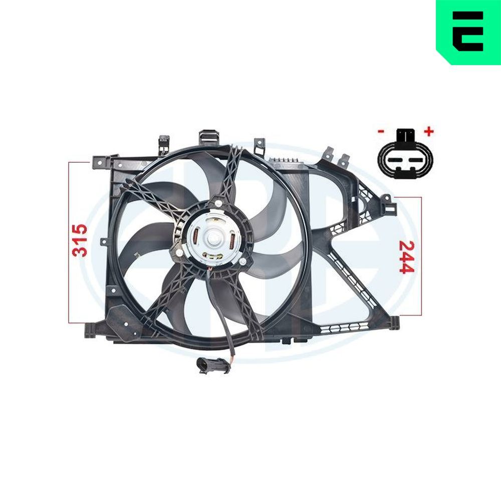 Fan, engine cooling
