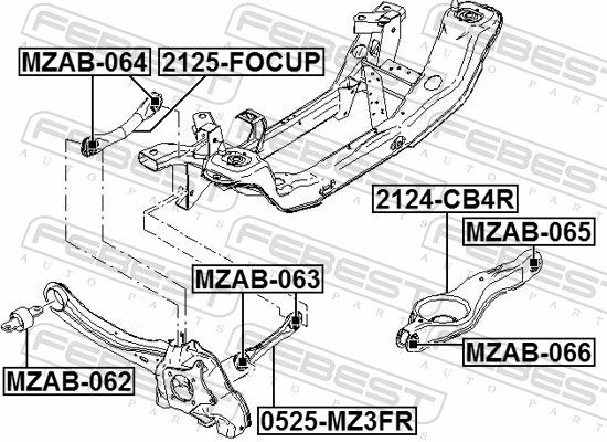 Control/Trailing Arm, wheel suspension-1