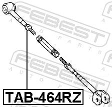 Mounting, control/trailing arm-1