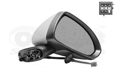 VAN WEZEL 3750808 Exterior mirror