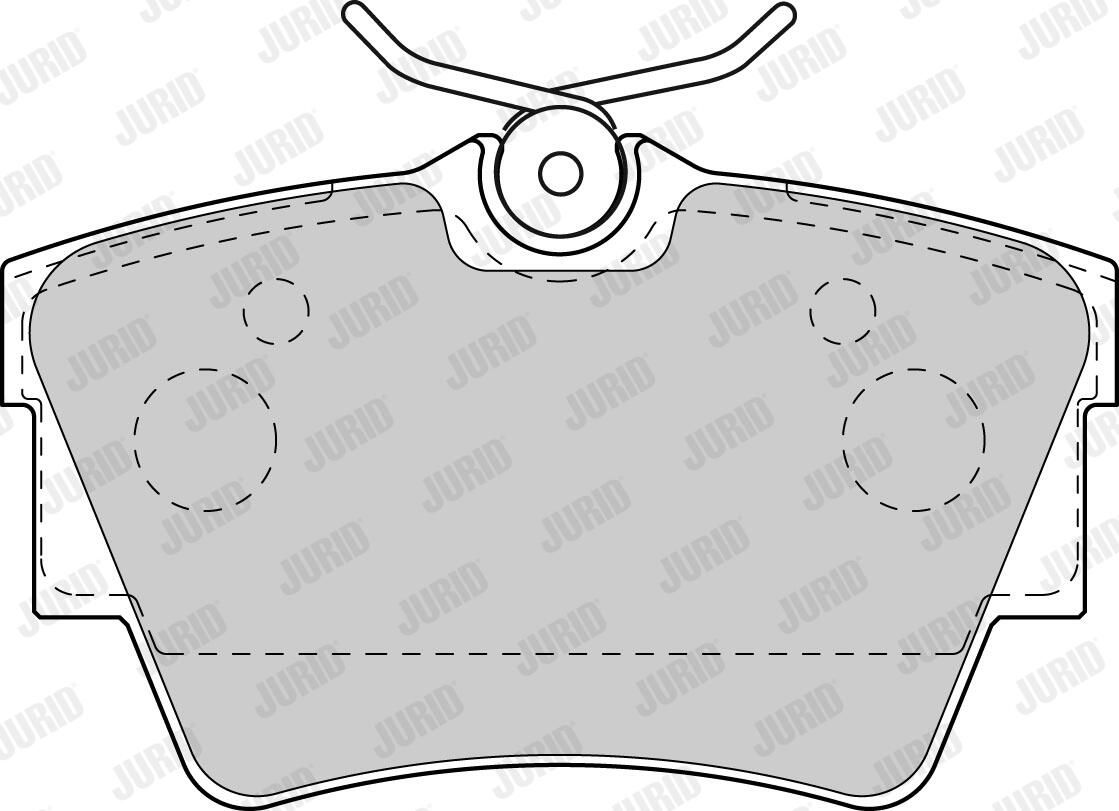 Brake Pad Set, disc brake-1