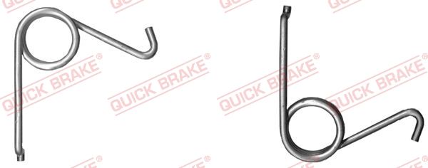 QUICK BRAKE 113-0522 Repair kit, parking brake lever (brake caliper)