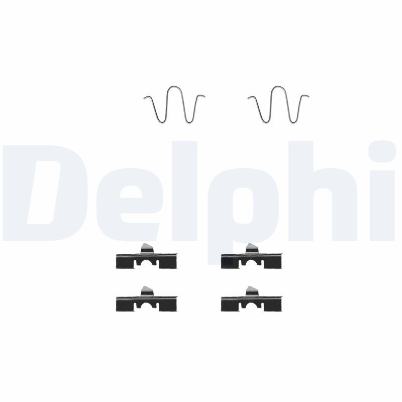 DELPHI LX0231 Accessory kit, disc brake pad